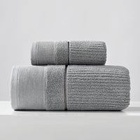 HKM-733779 Pure Cotton Three-Piece Towel Set in Various Colors