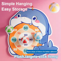 HKM-733779 Soft Bullet Whale Ball Launcher for Children - Safe Plastic Toy for Ages 5 and Up