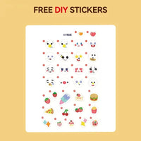 HKM-733843 Building Block Set for Kids - DIY Pen Storage Puzzle Table, 50 Pieces, Modern Theme
