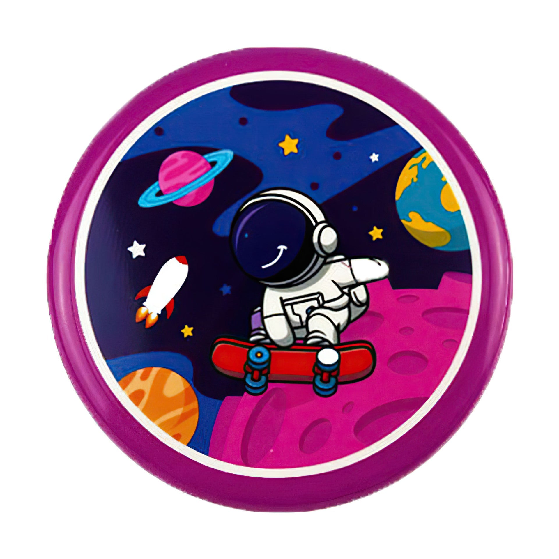 HKM-733971 Funny Soft Plastic PU Flying Saucer