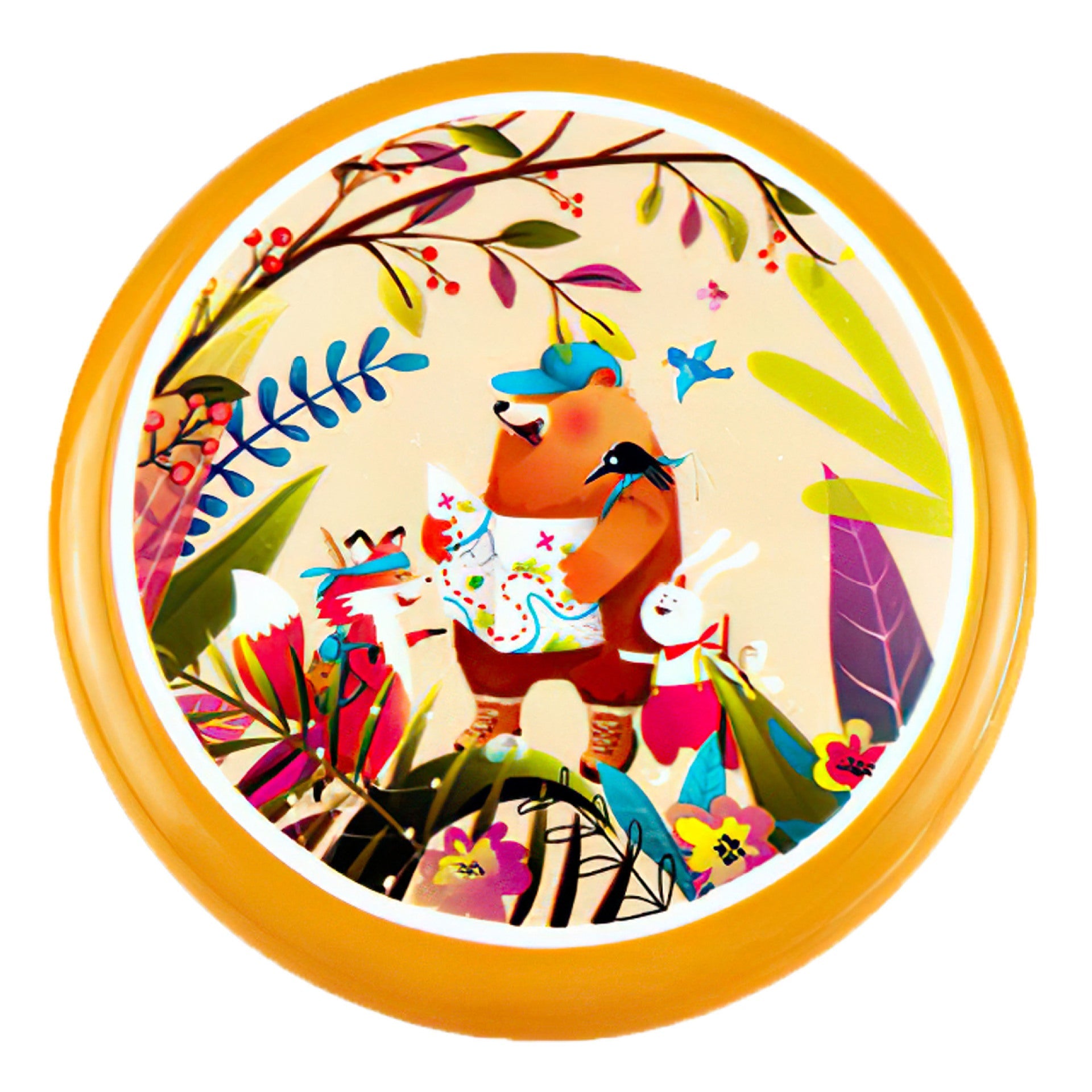 HKM-733971 Funny Soft Plastic PU Flying Saucer