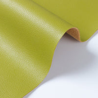 HKM-734035 Wear-Resistant Half PU Leather Fabric with Lychee Pattern for Furniture and Accessories, 1.2mm Thick, 140cm Wide