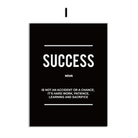 HKM-734355 Inspirational Quotes Canvas Wall Art for Motivational Office Decor