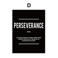 HKM-734355 Inspirational Quotes Canvas Wall Art for Motivational Office Decor