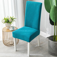 HKM-734419 Elastic Fabric Chair Covers for Various Chair Sizes - Family Pack