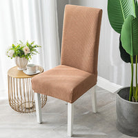 HKM-734419 Elastic Fabric Chair Covers for Various Chair Sizes - Family Pack