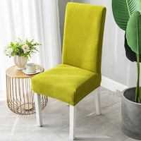 HKM-734419 Elastic Fabric Chair Covers for Various Chair Sizes - Family Pack