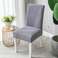 HKM-734419 Elastic Fabric Chair Covers for Various Chair Sizes - Family Pack