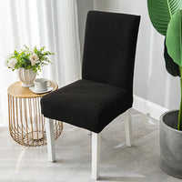 HKM-734419 Elastic Fabric Chair Covers for Various Chair Sizes - Family Pack