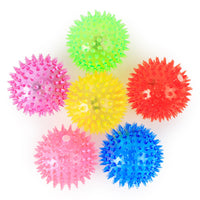 HKM-734803 Pet sound flashing thorn ball