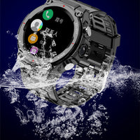HKM-734867 Waterproof Bluetooth Smart Watch with Pedometer and Touchscreen for Outdoor Sports