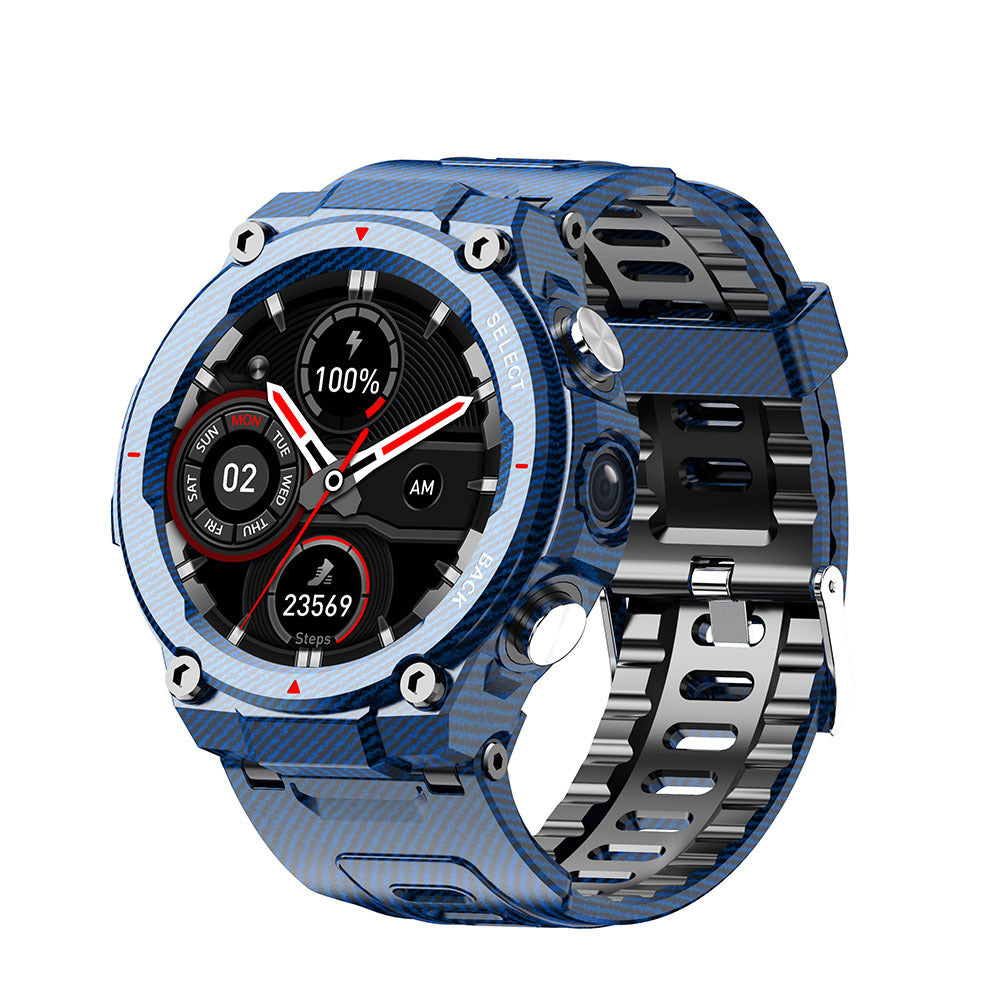 HKM-734867 Waterproof Bluetooth Smart Watch with Pedometer and Touchscreen for Outdoor Sports