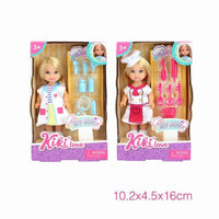 HKM-734995 Role Play Set for Girls - Doctor and Chef Dress Up with Reborn Baby Doll