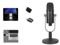 HKM-735059 JIY BM-86PRO USB Wired Condenser Microphone for Live Streaming and Recording