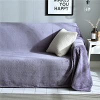 HKM-735187 All-in-One Plush Sofa Cushion Cover, Multiple Sizes for Versatile Use