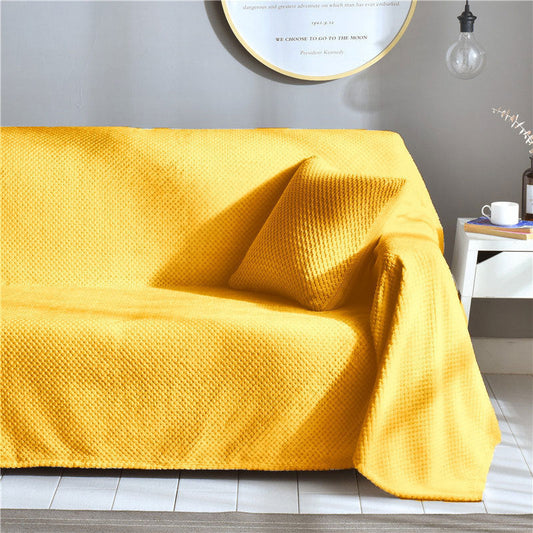 HKM-735187 All-in-One Plush Sofa Cushion Cover, Multiple Sizes for Versatile Use