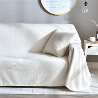 HKM-735187 All-in-One Plush Sofa Cushion Cover, Multiple Sizes for Versatile Use