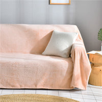 HKM-735187 All-in-One Plush Sofa Cushion Cover, Multiple Sizes for Versatile Use