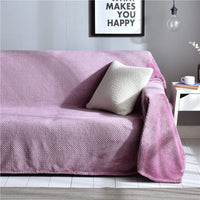 HKM-735187 All-in-One Plush Sofa Cushion Cover, Multiple Sizes for Versatile Use