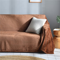 HKM-735187 All-in-One Plush Sofa Cushion Cover, Multiple Sizes for Versatile Use
