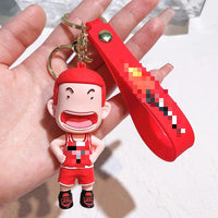 HKM-735187 Cartoon Q Version Anime Keychain Pendant Chain for Keys, Model M23122705