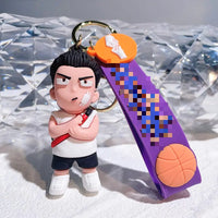 HKM-735187 Cartoon Q Version Anime Keychain Pendant Chain for Keys, Model M23122705