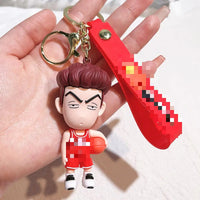 HKM-735187 Cartoon Q Version Anime Keychain Pendant Chain for Keys, Model M23122705