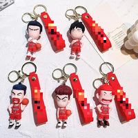 HKM-735187 Cartoon Q Version Anime Keychain Pendant Chain for Keys, Model M23122705