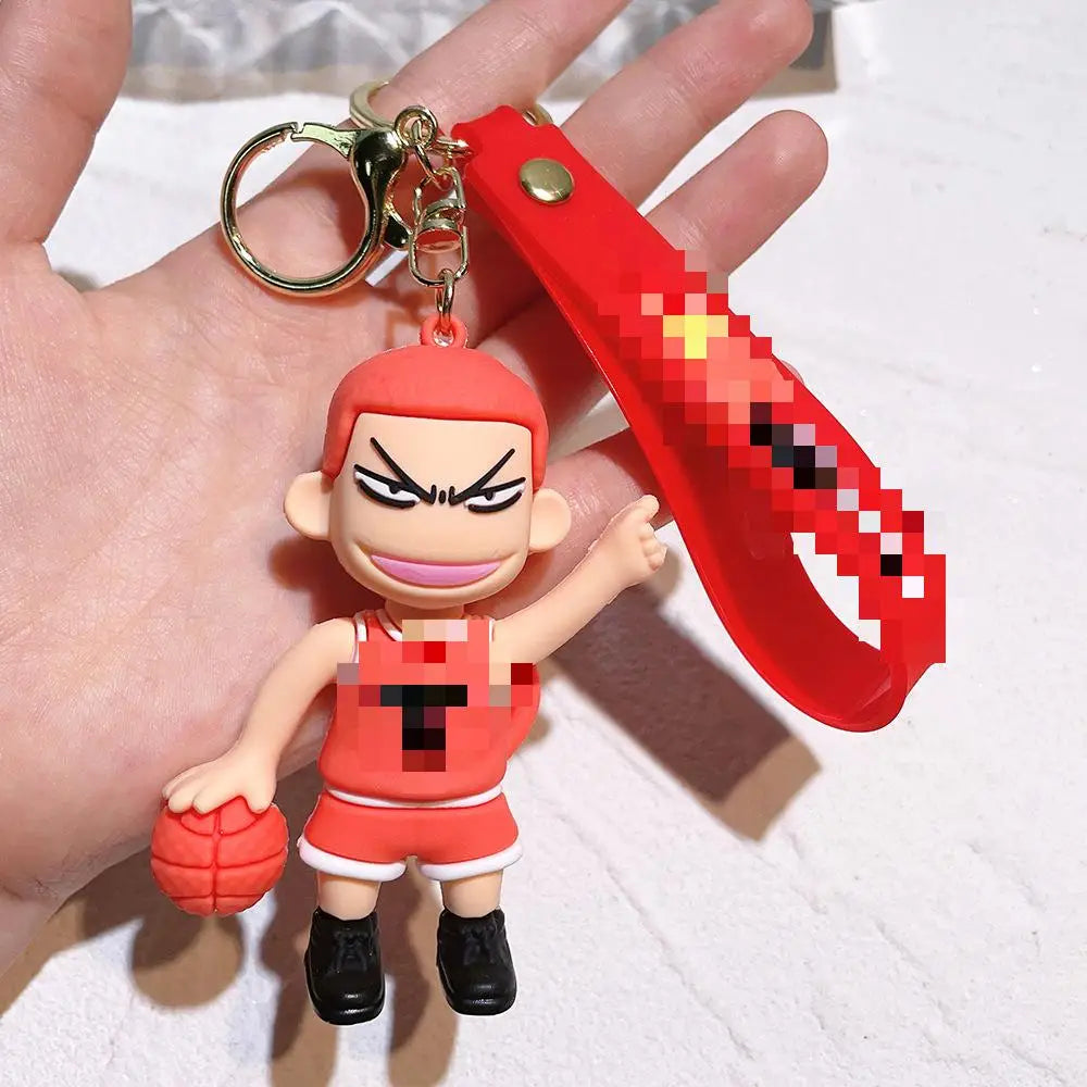 HKM-735187 Cartoon Q Version Anime Keychain Pendant Chain for Keys, Model M23122705
