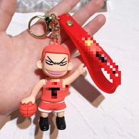 HKM-735187 Cartoon Q Version Anime Keychain Pendant Chain for Keys, Model M23122705