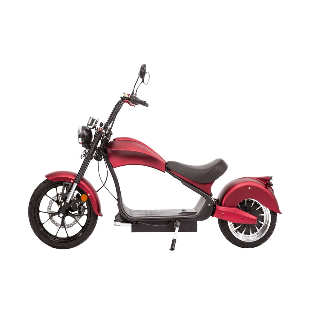 KTX-735699 Electric Scooter for Adults - 3000W/4000W Touring Motorcycle, 60V Lithium Battery, Max Speed 60km/h, 200kg Load Capacity