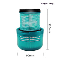 HKM-735699 Washable Rear Filter Screen for Vacuum Cleaners - Compatible with 101-150 sq m Areas