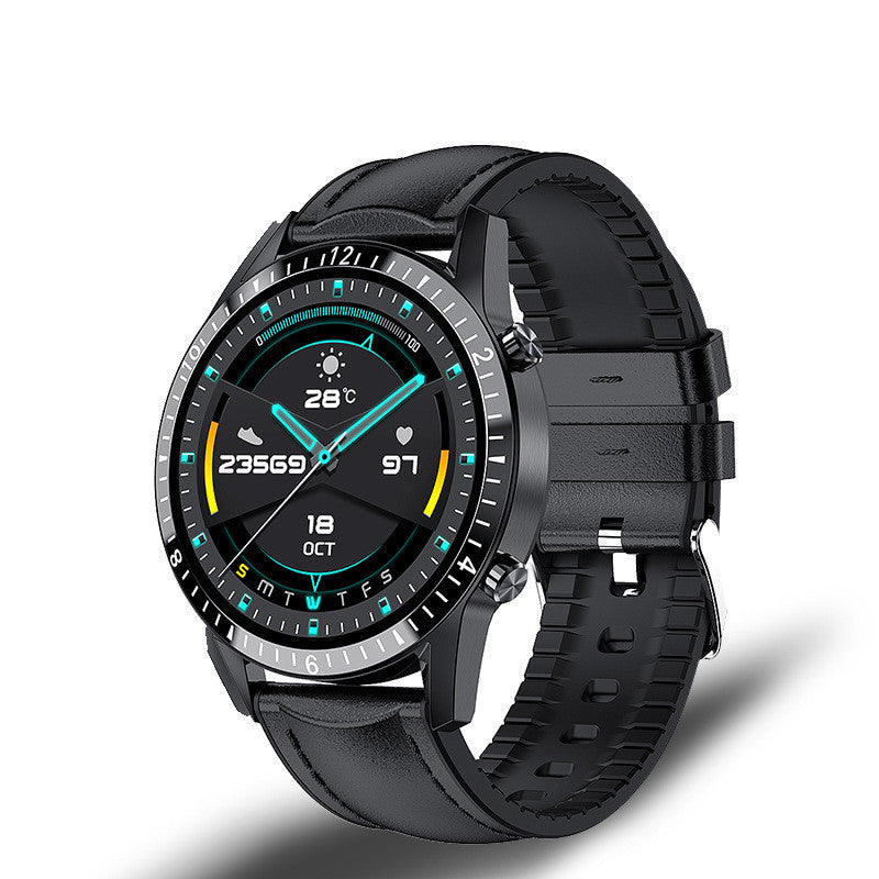 HKM-736019 Multifunctional Smart Watch with Bluetooth Calling, Pedometer, Blood Pressure & Heart Rate Monitor, 30M Waterproof