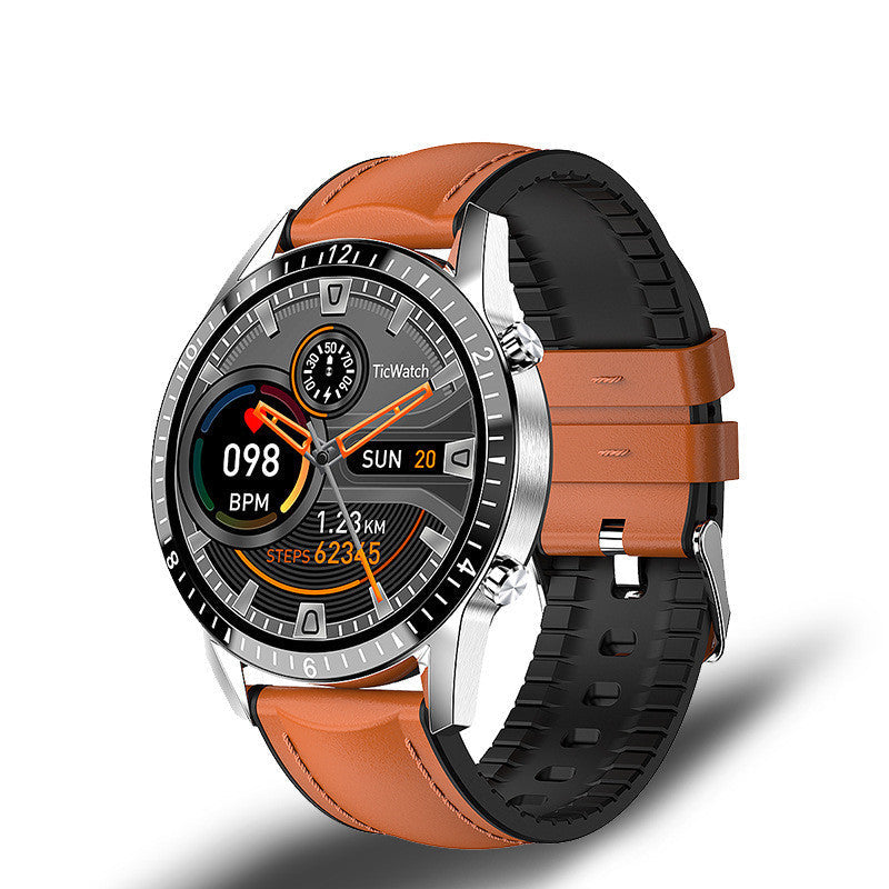 HKM-736019 Multifunctional Smart Watch with Bluetooth Calling, Pedometer, Blood Pressure & Heart Rate Monitor, 30M Waterproof