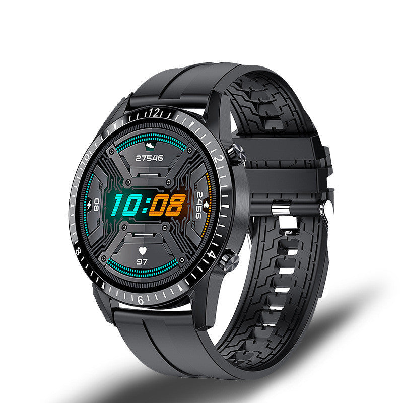 HKM-736019 Multifunctional Smart Watch with Bluetooth Calling, Pedometer, Blood Pressure & Heart Rate Monitor, 30M Waterproof
