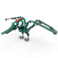 HKM-736083 Stainless Steel 3D Dinosaur Puzzle Blocks Toy Set for DIY Assembly - Educational Building Fun for All Ages