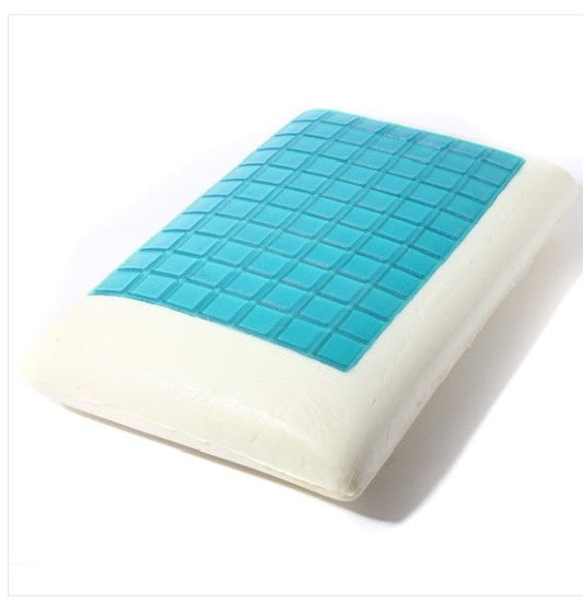 HKM-736467 Summer Slow Rebound Memory Foam Pillow with Pure Cotton Cover