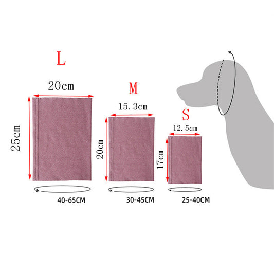 HKM-737363 Soft Cotton Pet Ear Muffs for Dogs and Cats – Anti-Noise, Warm and Comfortable, Available in Pink, Black, and Purple