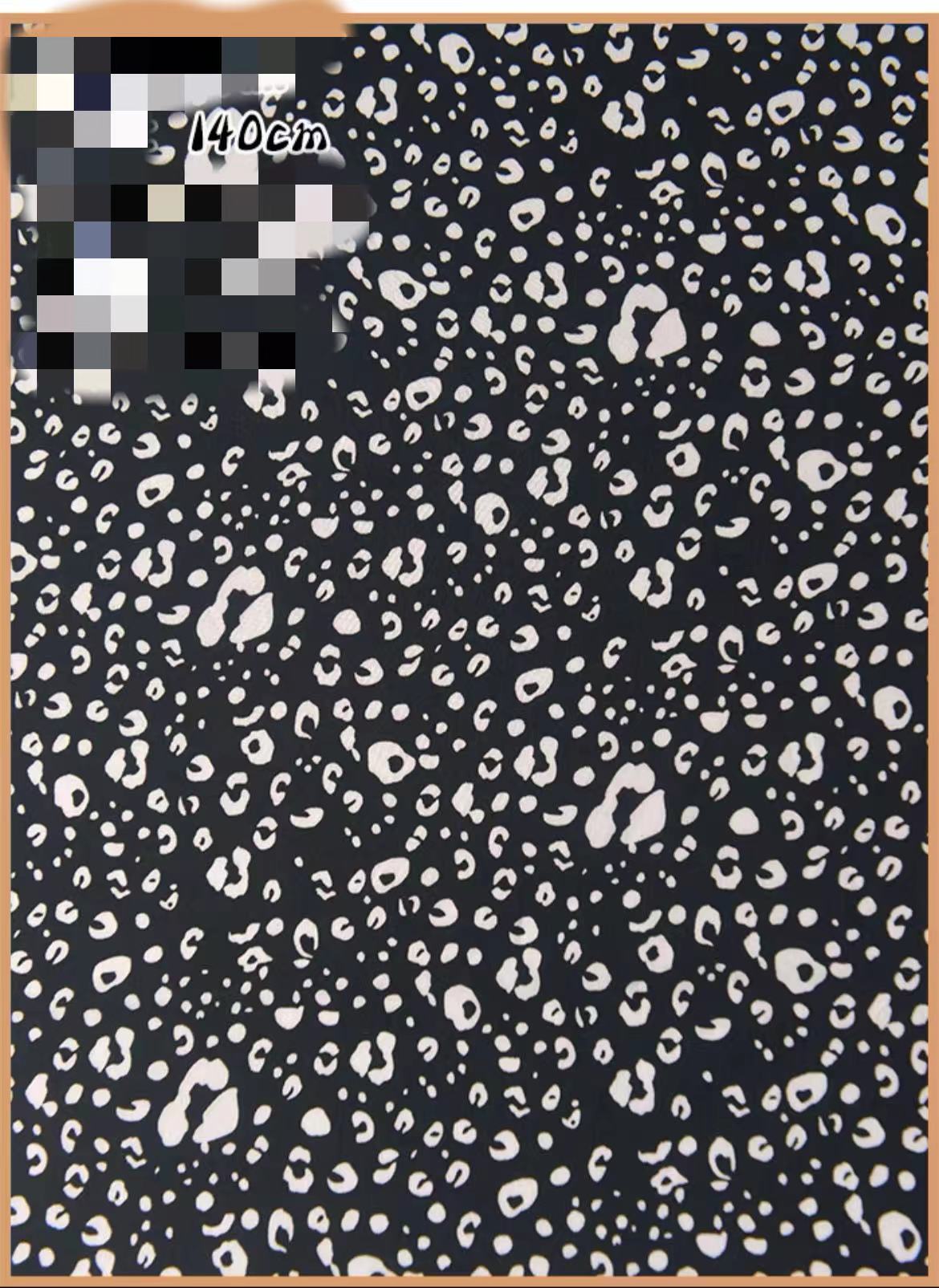 HKM-737491 Delicate Hand-Made Cotton Silk Rayon Fabric with Floral Print - 0.5m x 1m