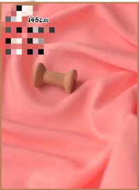 HKM-737491 Delicate Hand-Made Cotton Silk Rayon Fabric with Floral Print - 0.5m x 1m