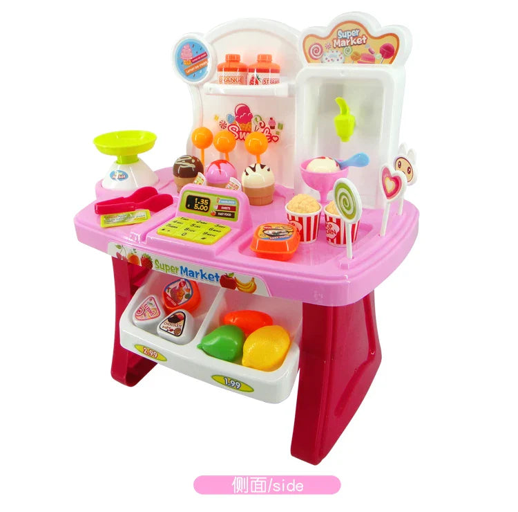 HKM-737491 Mini Kitchen Play Set for Kids - Cooking Toy for Girls Aged 5 to 13 Years