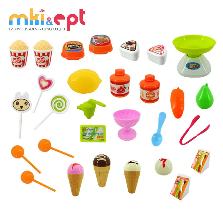 HKM-737491 Mini Kitchen Play Set for Kids - Cooking Toy for Girls Aged 5 to 13 Years