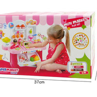 HKM-737491 Mini Kitchen Play Set for Kids - Cooking Toy for Girls Aged 5 to 13 Years