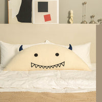 HKM-737875 Cartoon-Themed Plush Horn Cushion for Bedside or Sofa, Multiple Sizes Available
