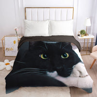 HKM-738131 Pet-Friendly European Style Polyester Quilt Cover for Dogs and Cats