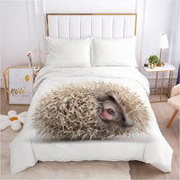 HKM-738131 Pet-Friendly European Style Polyester Quilt Cover for Dogs and Cats