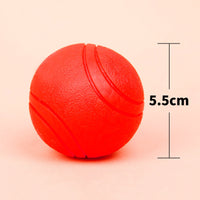 HKM-738259 Pet Toy Solid Ball Dog Bite Resistant Elastic Rubber Ball