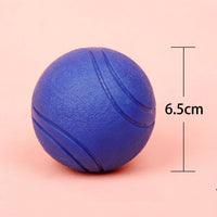 HKM-738259 Pet Toy Solid Ball Dog Bite Resistant Elastic Rubber Ball
