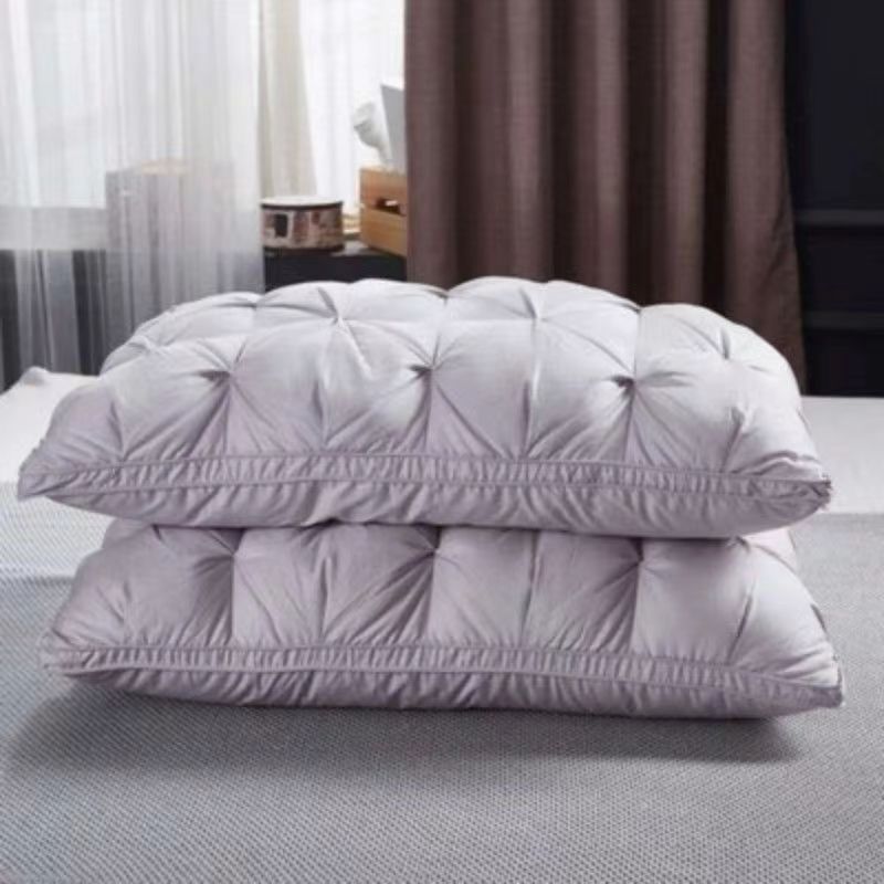 HKM-738771 Cotton Twisted Feather Velvet Pillow in Multiple Colors and Weights