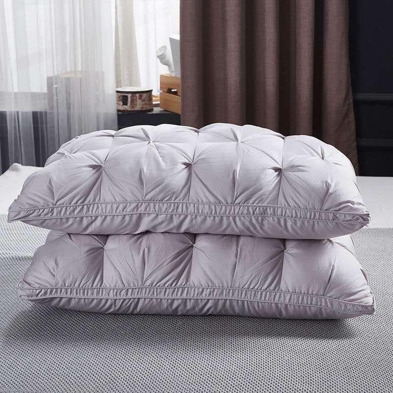 HKM-738771 Cotton Twisted Feather Velvet Pillow in Multiple Colors and Weights